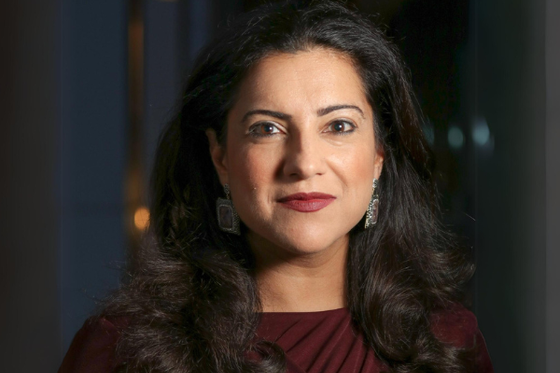Portrait of Reshma Saujani. 