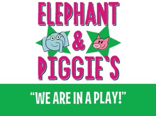 Elephant and Piggie's We Are In a Play logo. 