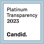 Candid Platinum Seal of Transparency 2023 badge